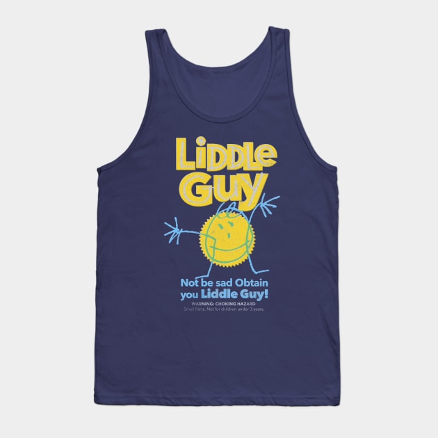 liddle guy - for dark background Tank Top by BrownWoodRobot